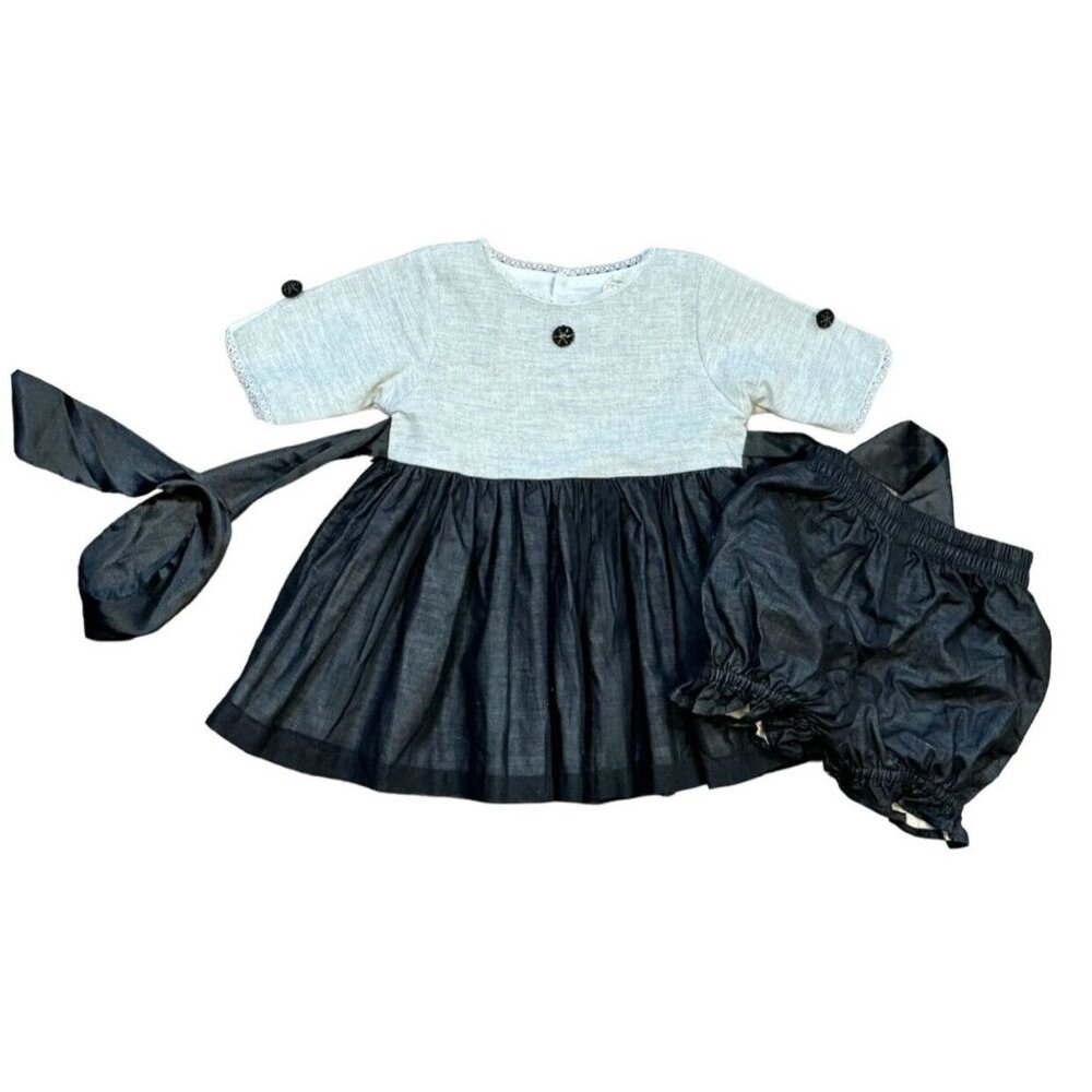 Well Dressed Wolf Black Surprise Dress 18 Months